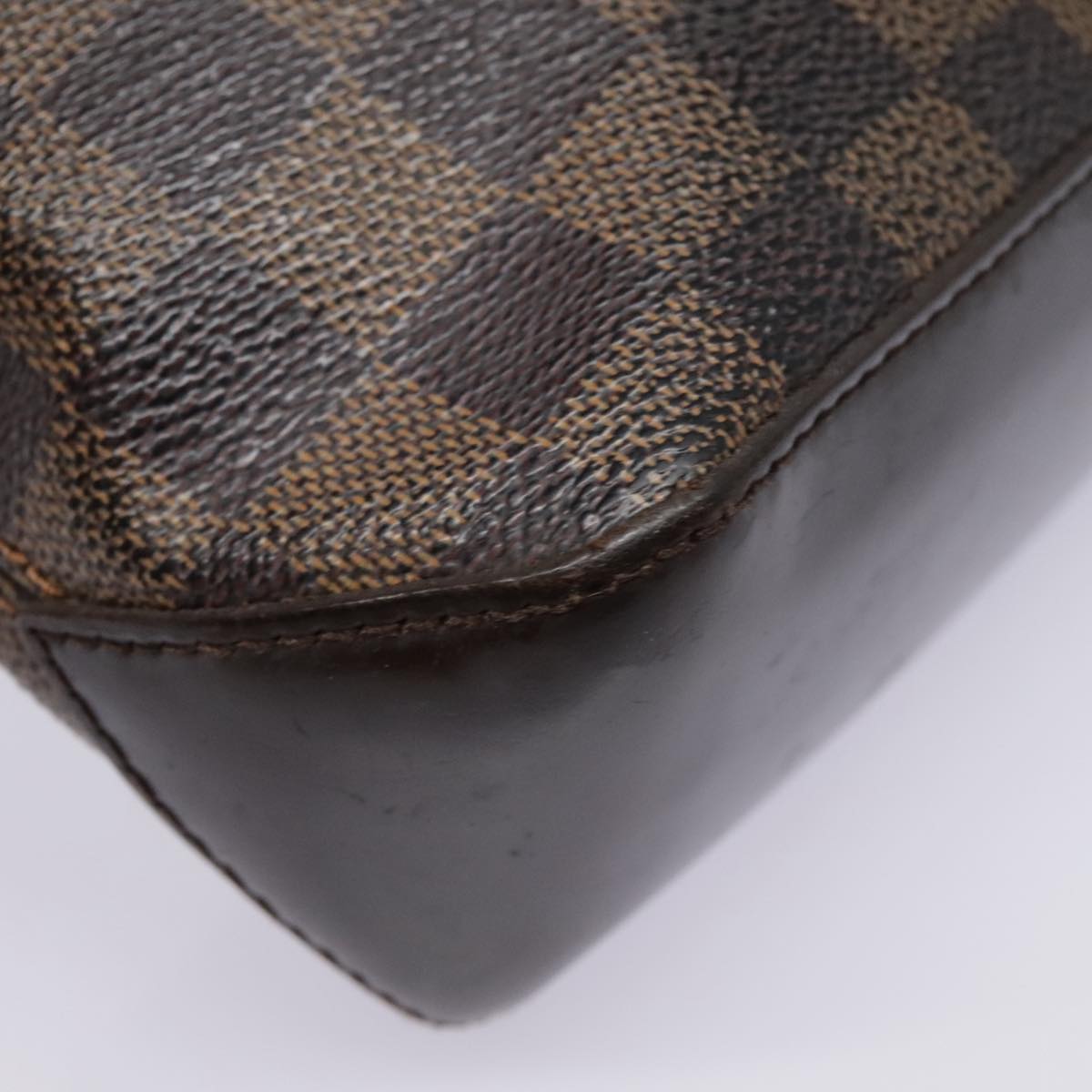 Louis Vuitton Trotteur Brown Canvas Shoulder Bag