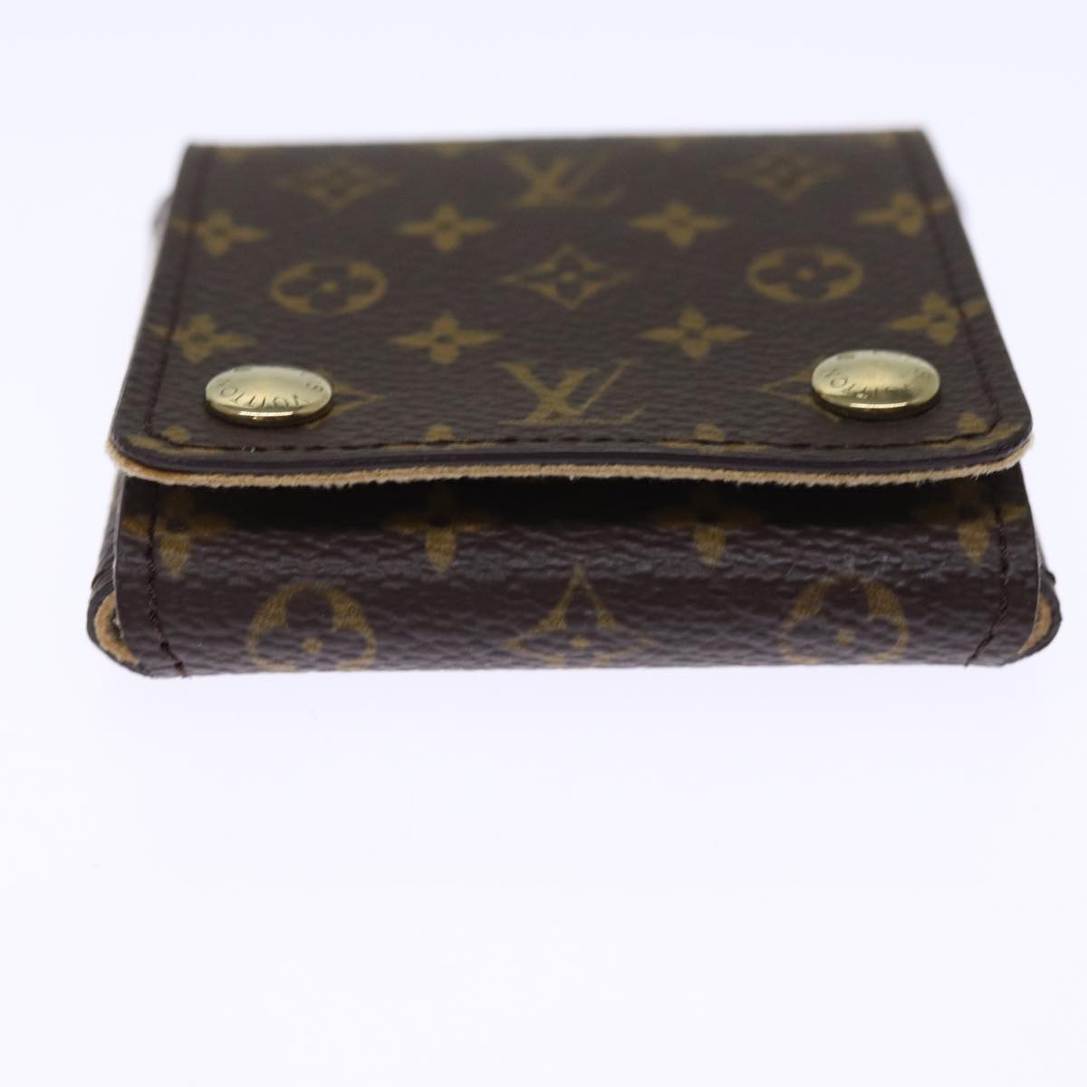 Louis Vuitton Jewelry Case Brown Canvas Jewelleryset Jewelry