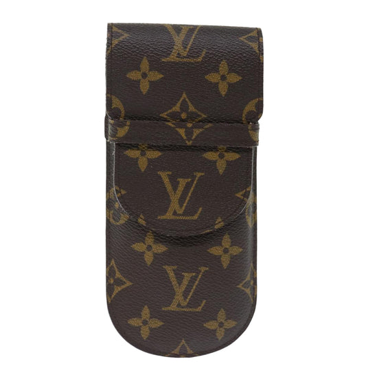 Louis Vuitton Etui À Lunettes Brown Canvas Glasses  ()
