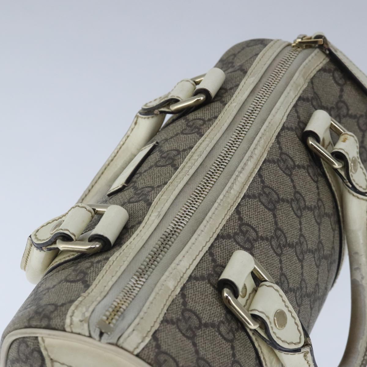 Gucci Beige Canvas Handbag