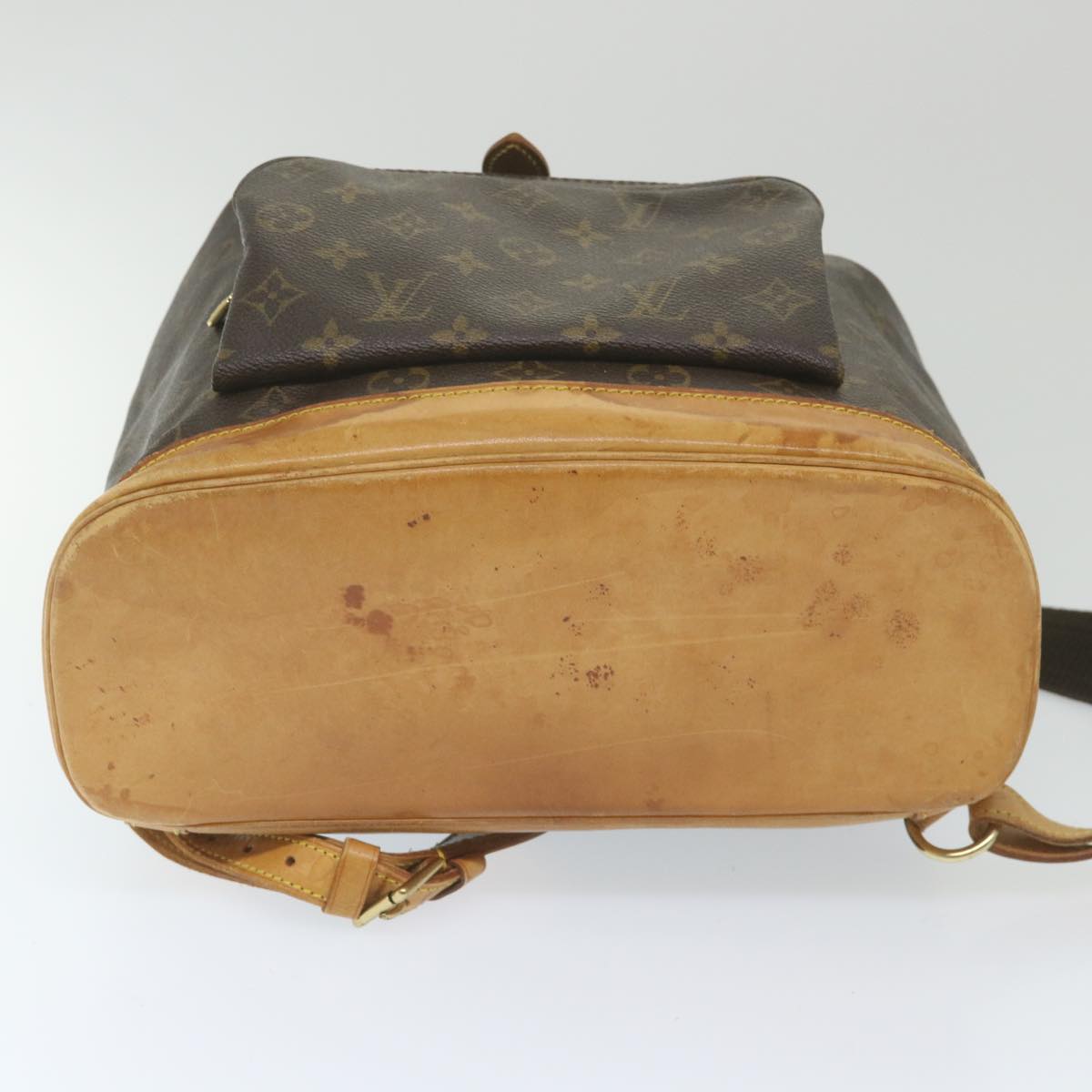 Louis Vuitton Montsouris Brown Canvas Backpack Bag