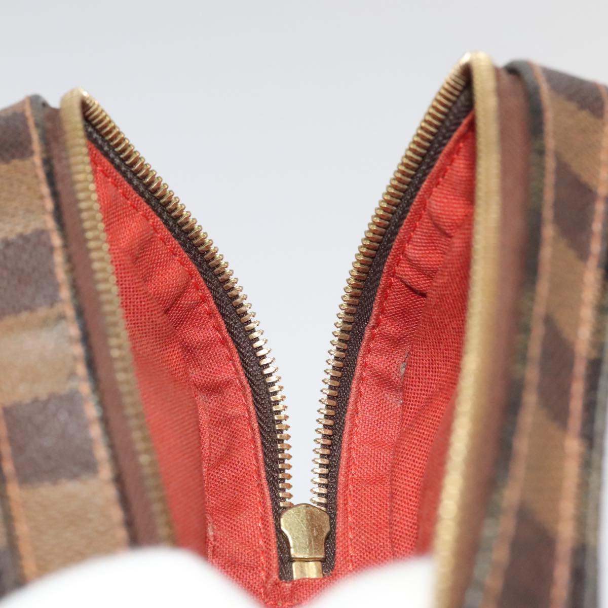 Louis Vuitton Geronimos Brown Canvas Shoulder Bag