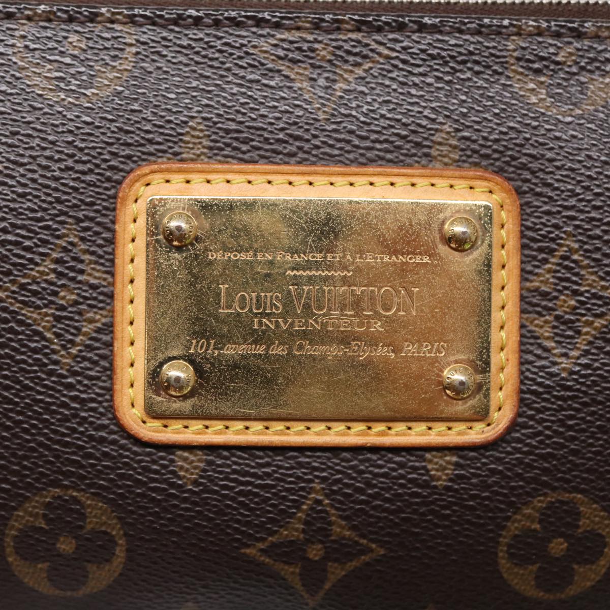 Louis Vuitton Eva Brown Canvas Shoulder Bag
