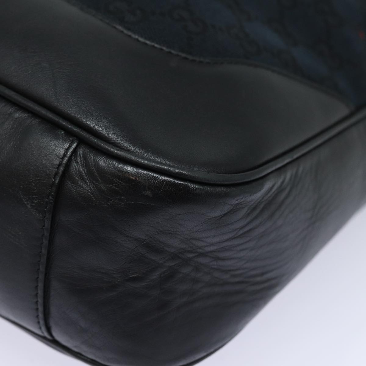 Gucci Marmont Gm Black Canvas Handbag