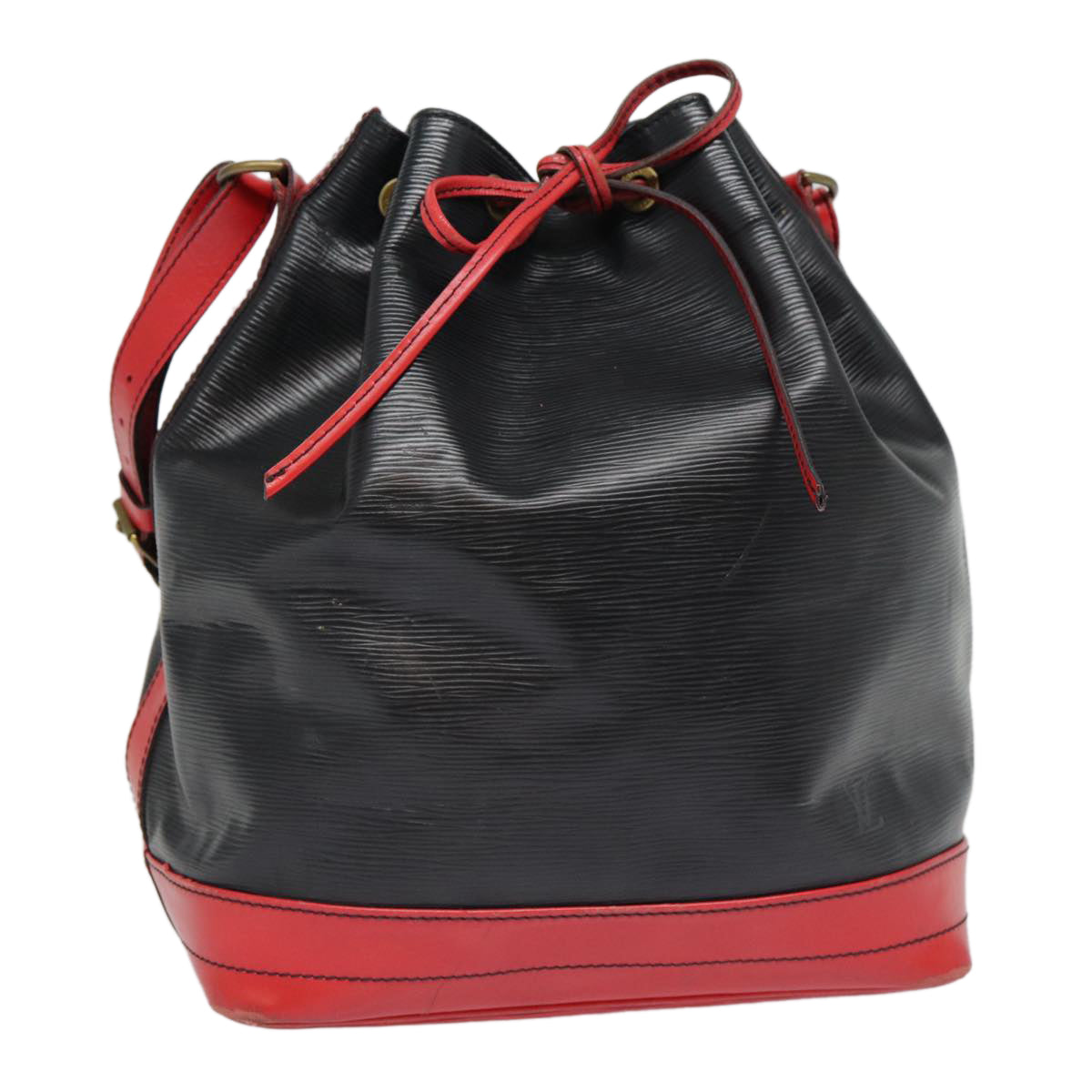Louis Vuitton Noe Black Leather Shoulder Bag