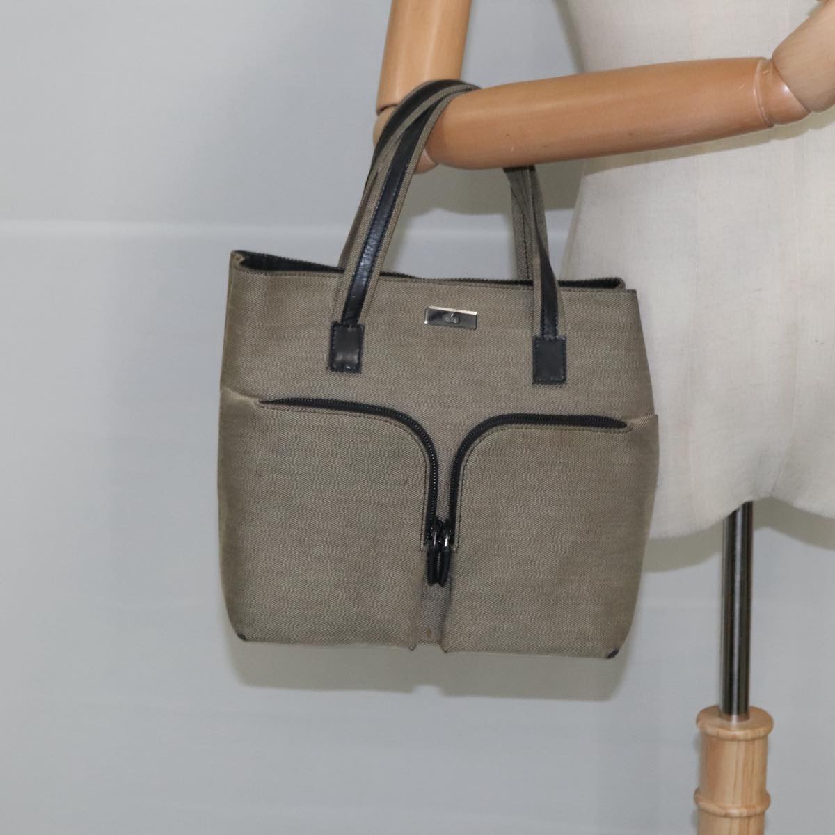 Gucci Beige Canvas Handbag