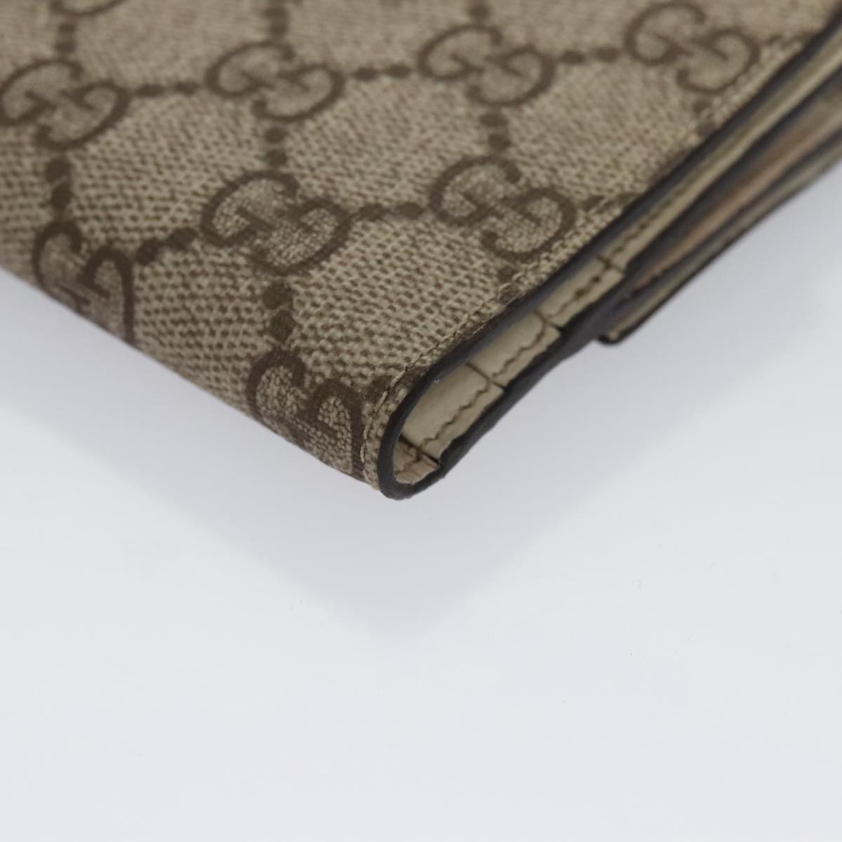 Gucci Beige Canvas Wallet