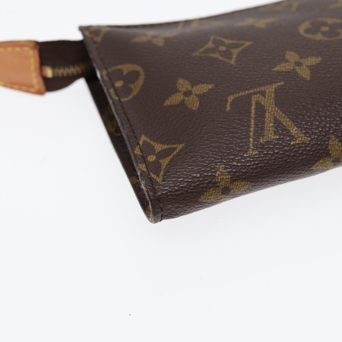 Louis Vuitton Bucket Brown Canvas Wallet