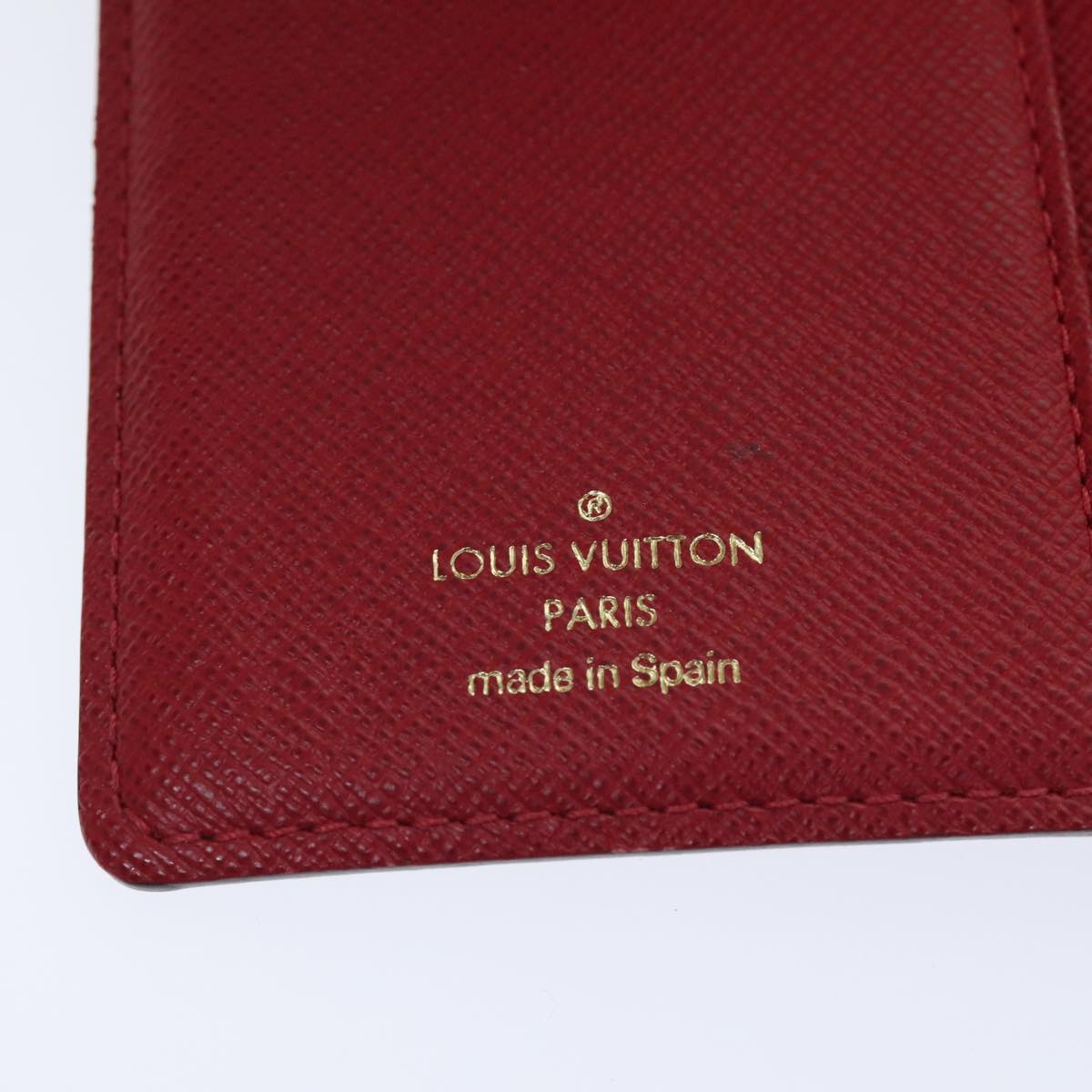 Louis Vuitton Agenda Brown Canvas Wallet