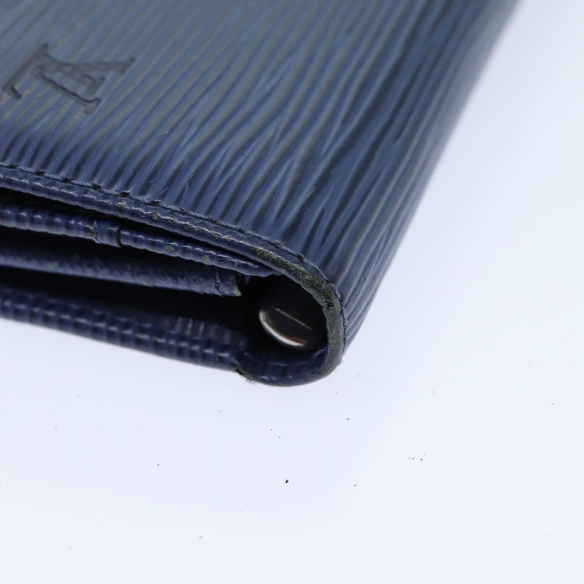 Louis Vuitton Sarah Blue Leather Wallet
