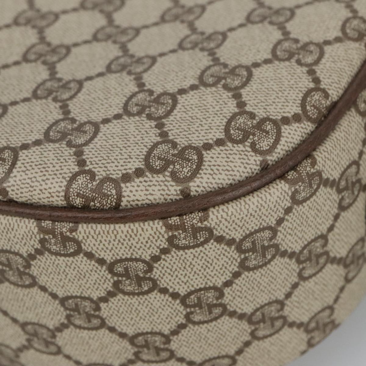 Gucci Ophidia Beige Canvas Shoulder Bag