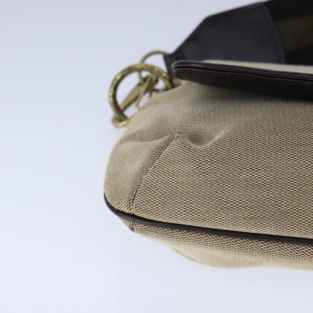 Gucci Beige Canvas Shoulder Bag