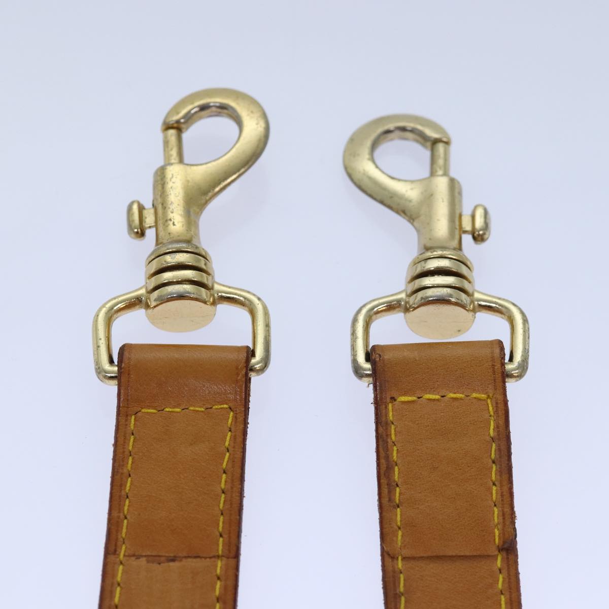 Louis Vuitton Bandoulière De Sac Beige Leather Bag Jewelry