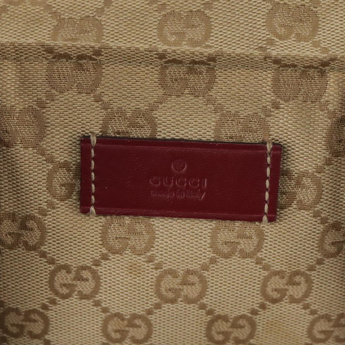 Gucci Gg Canvas Beige Canvas Tote Bag