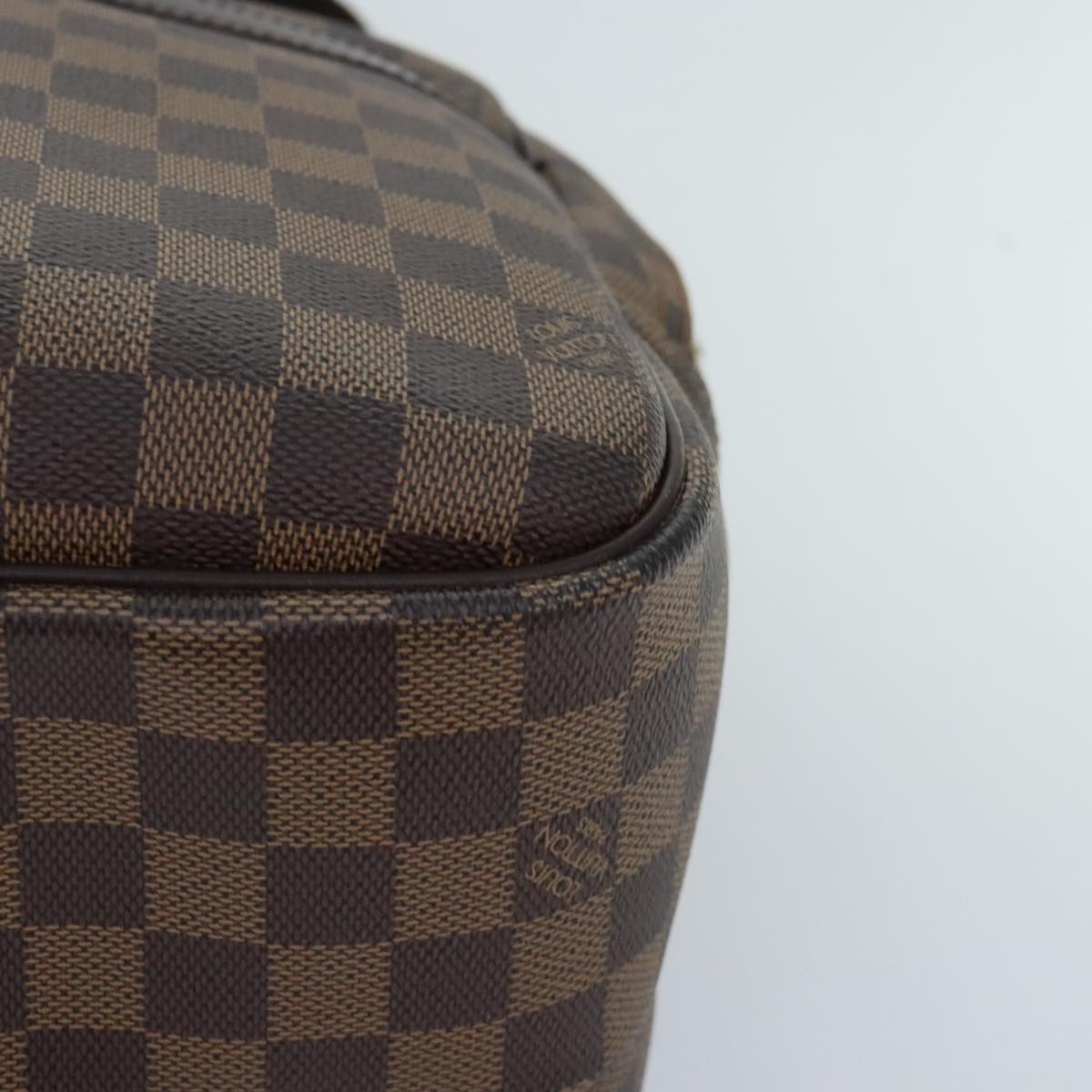 Louis Vuitton Reporter Brown Canvas Shoulder Bag
