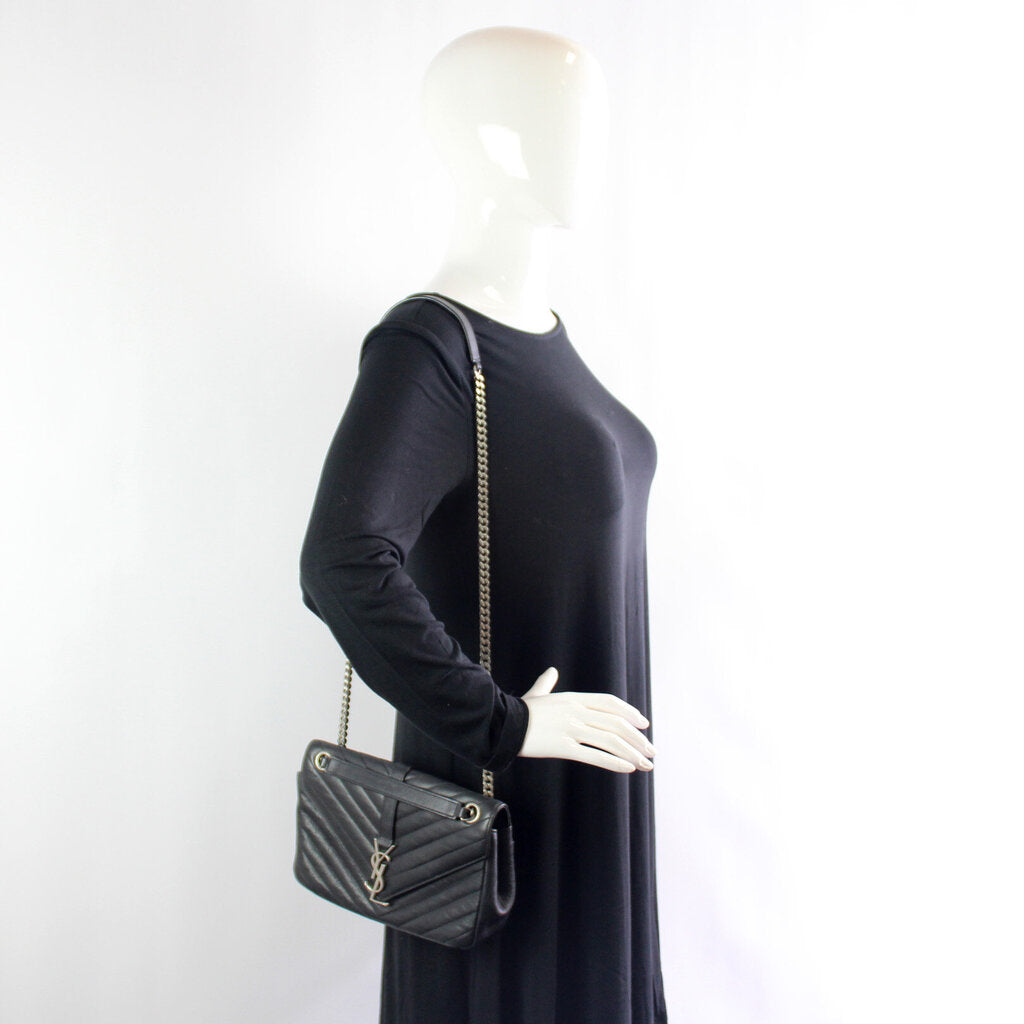 Matelasse Crossbody Chevron