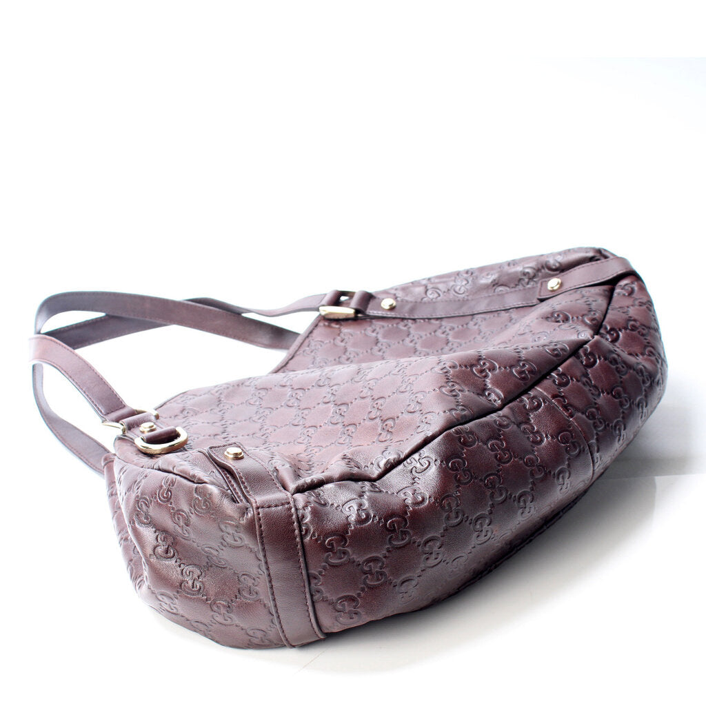 130736 Abbey Leather Tote Medium