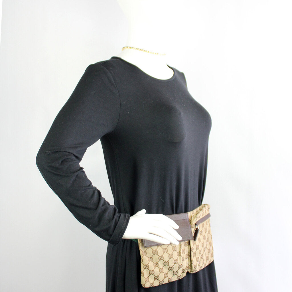 28566 Waist Canvas Bag