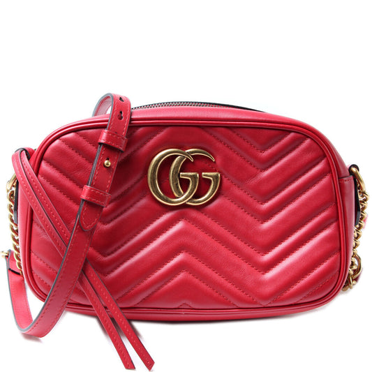 447632 Marmont Small Leather Camera Bag