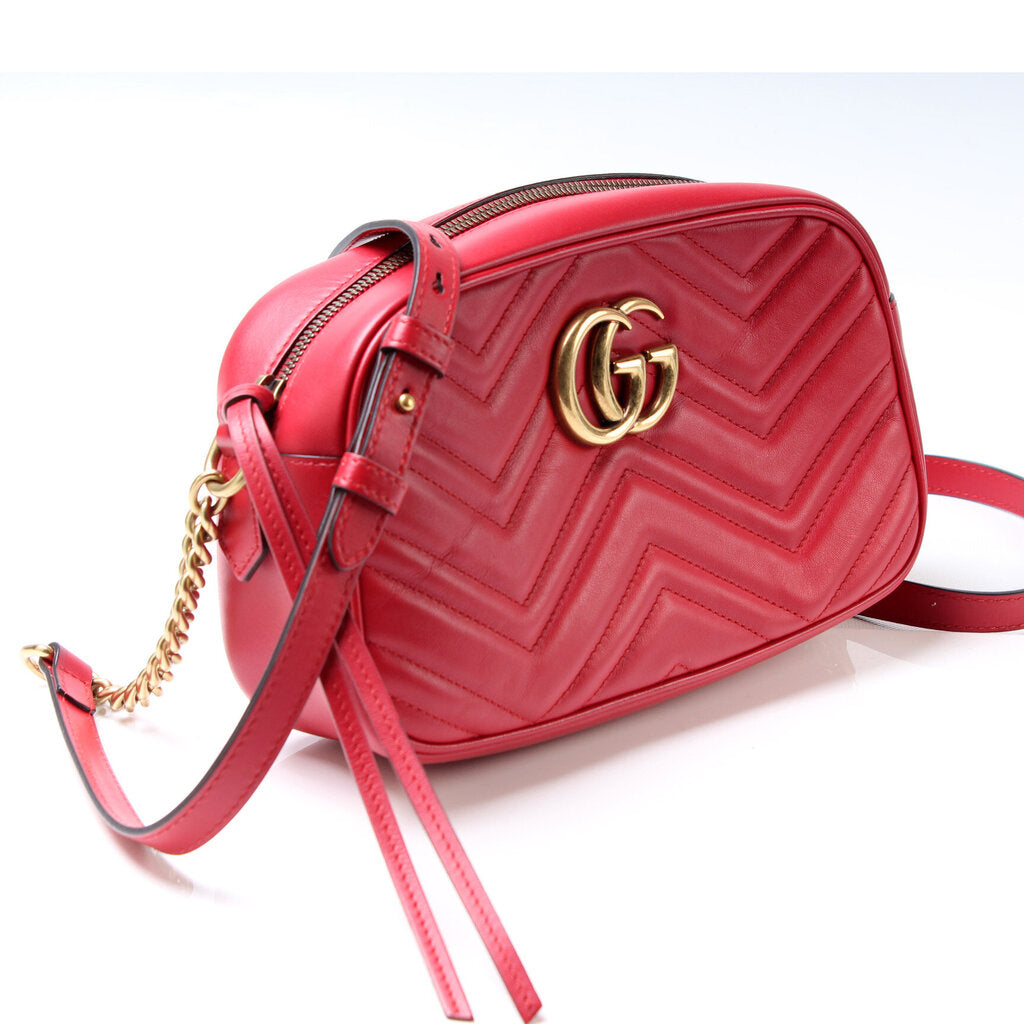 447632 Marmont Small Leather Camera Bag