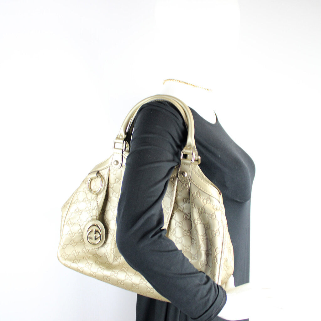 211944 Sukey GG Leather Medium