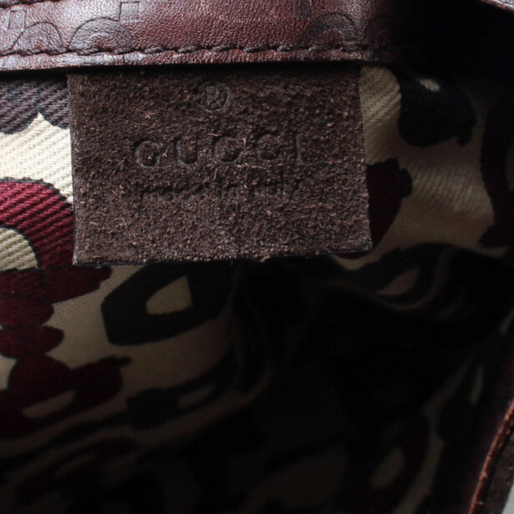 204046 Horsebit Suede Hobo