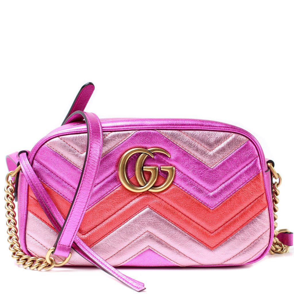 447632 Marmont Small Leather Camera Bag