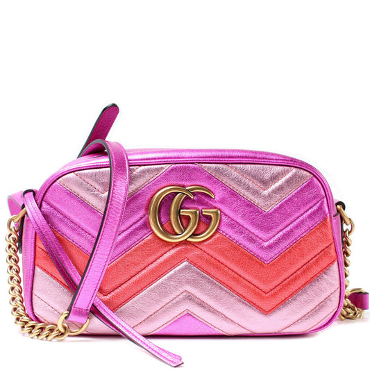447632 Marmont Small Leather Camera Bag