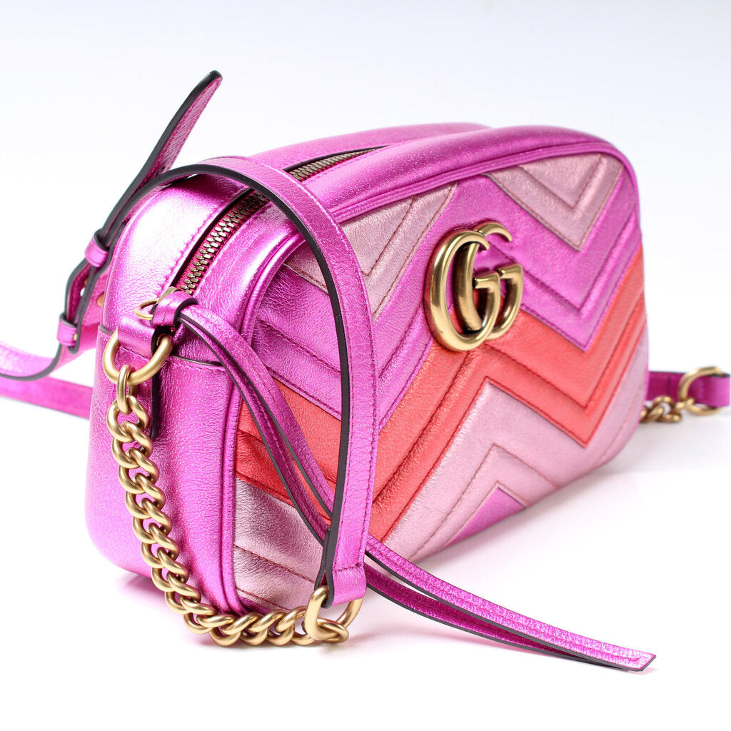 447632 Marmont Small Leather Camera Bag