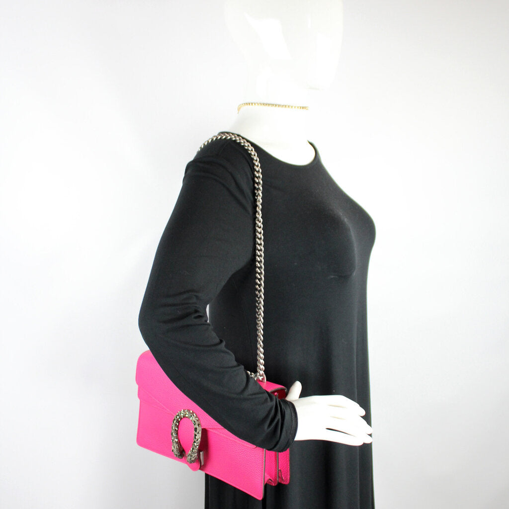 400249 Dionysus Leather Shoulder Small