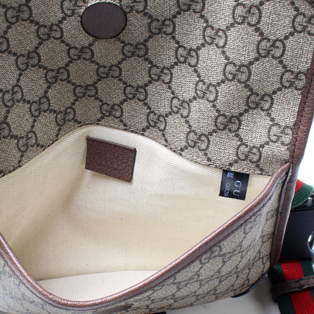 493930 GG Supreme Neo Web Belt Bag
