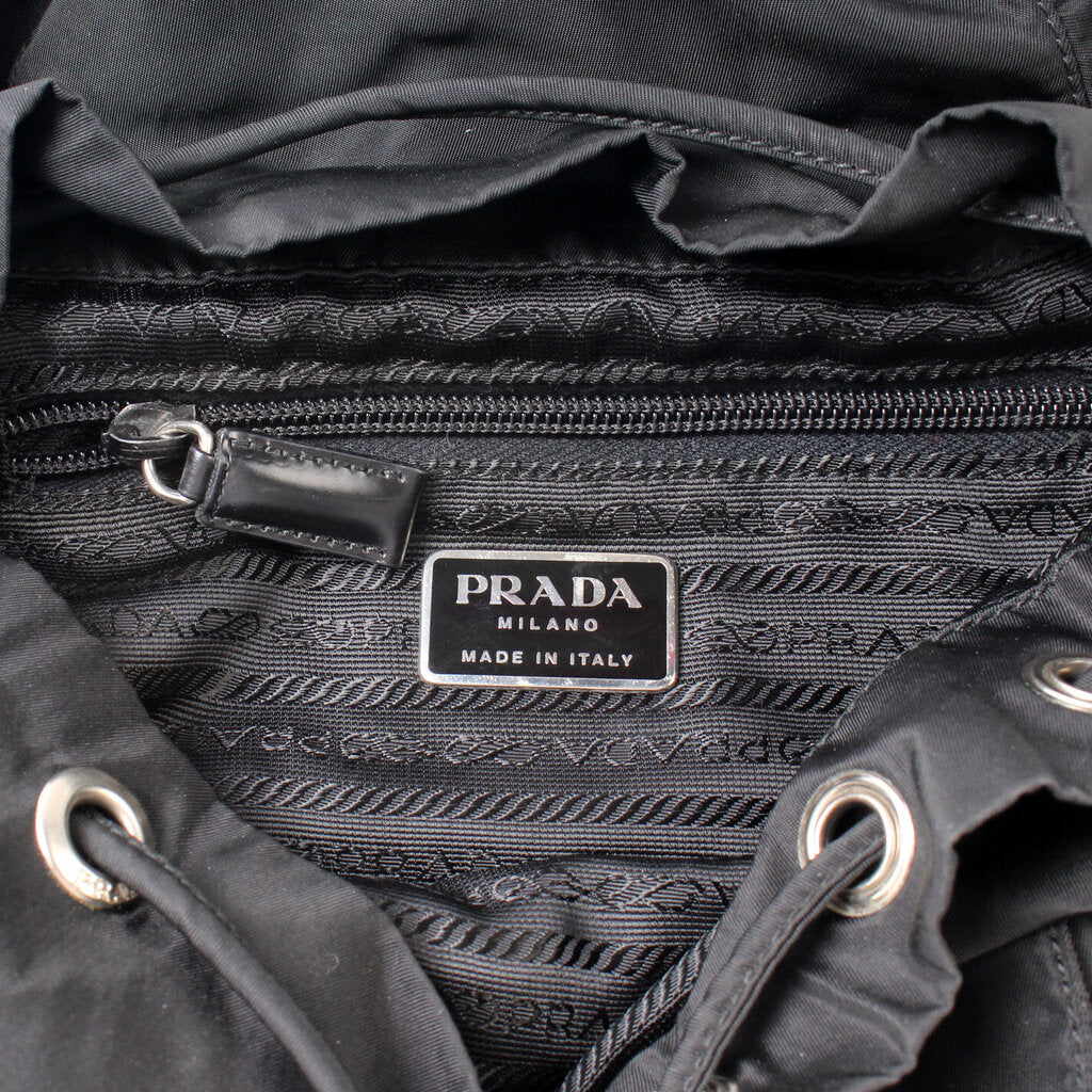 Nylon Backpack Small Vintage