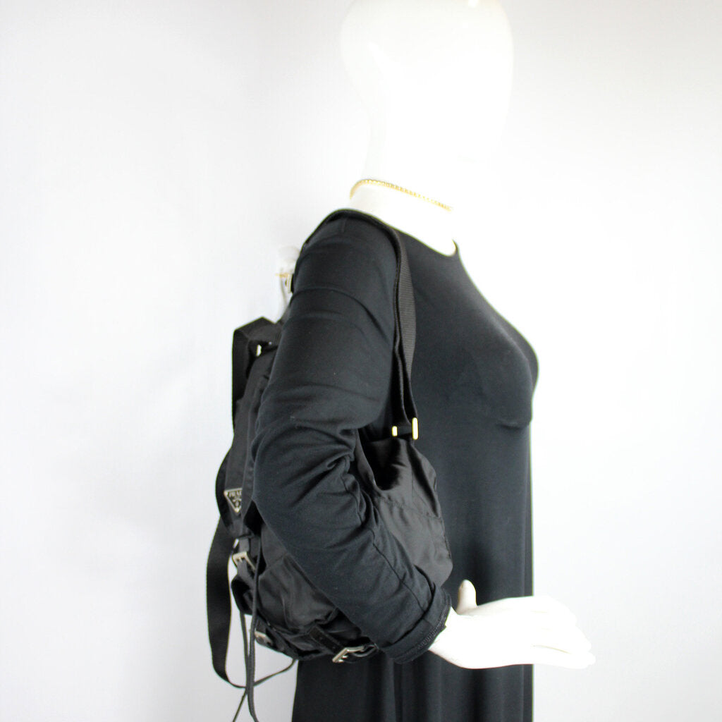 Vintage Nylon Backpack Large