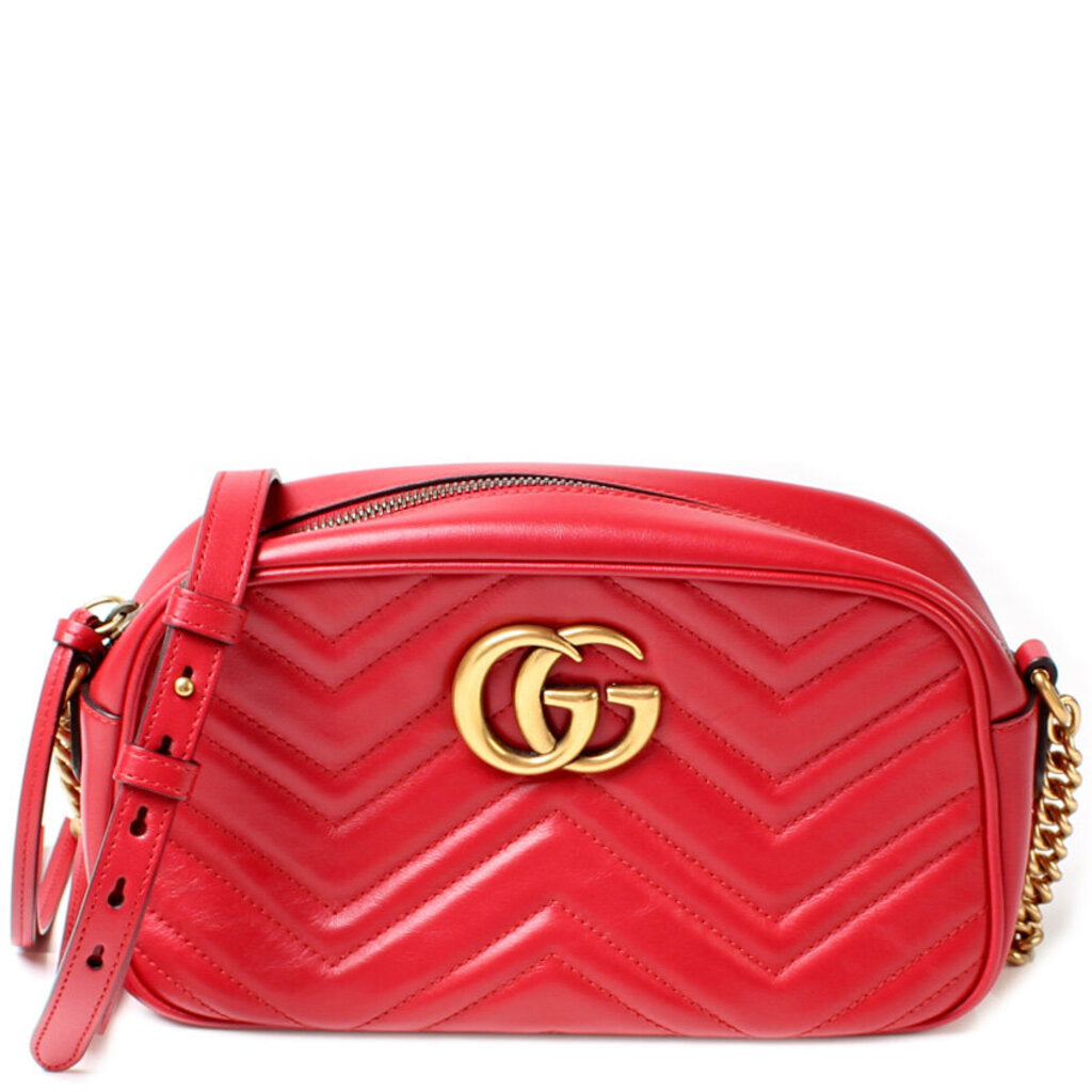 447632 Marmont Small Leather Camera Bag