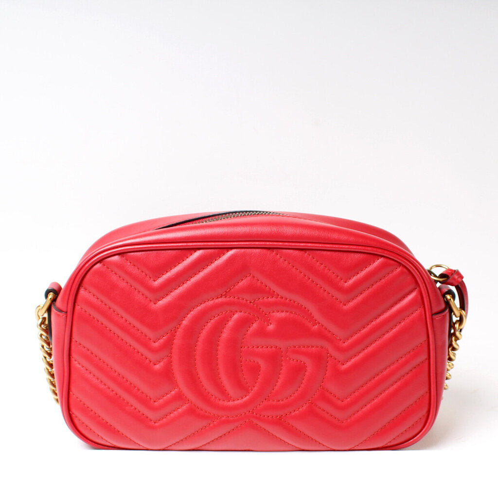 447632 Marmont Small Leather Camera Bag