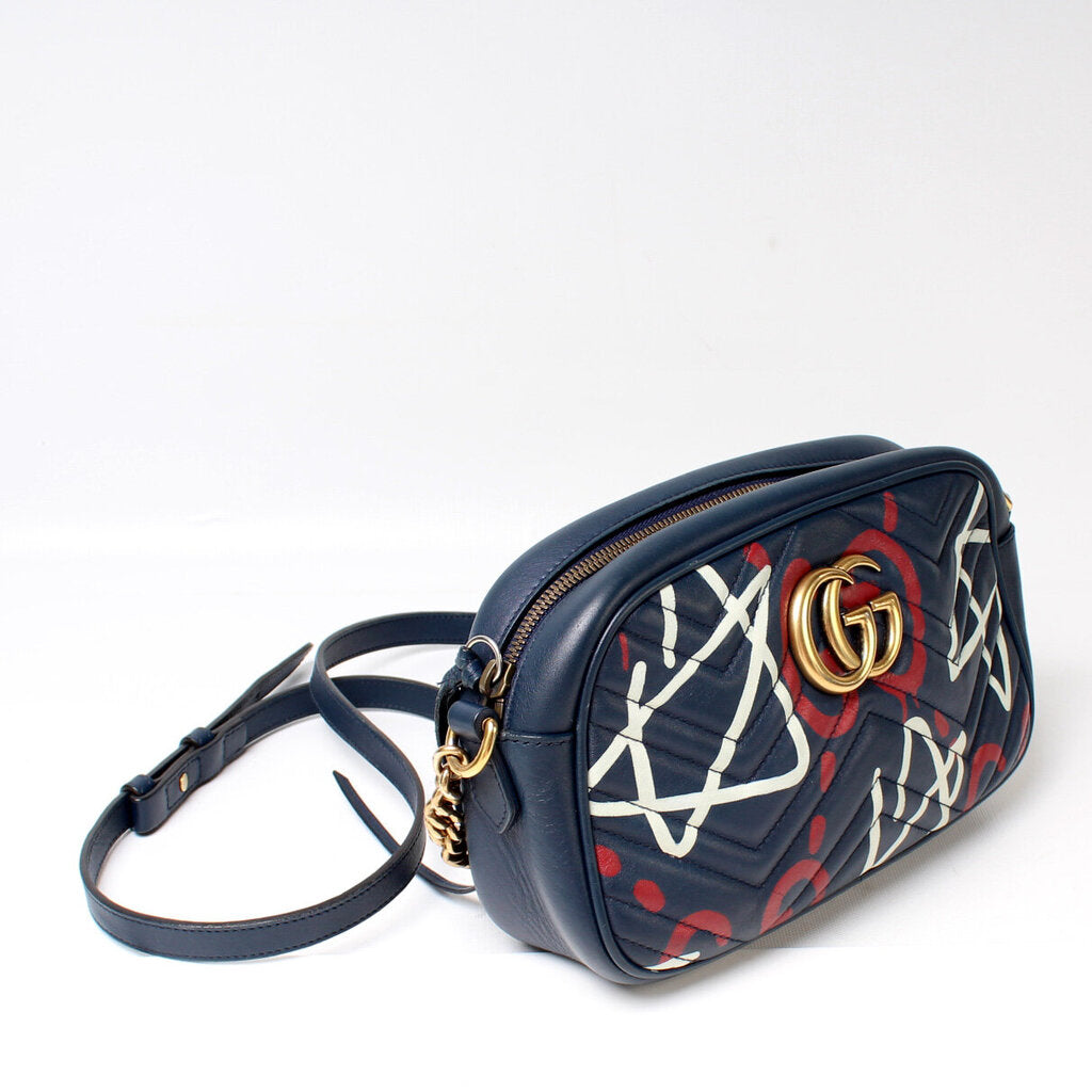 447632 Marmont Small Leather Camera