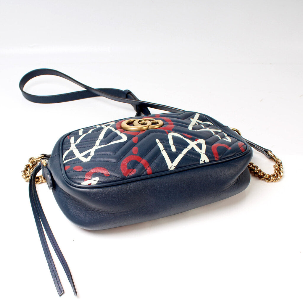 447632 Marmont Small Leather Camera