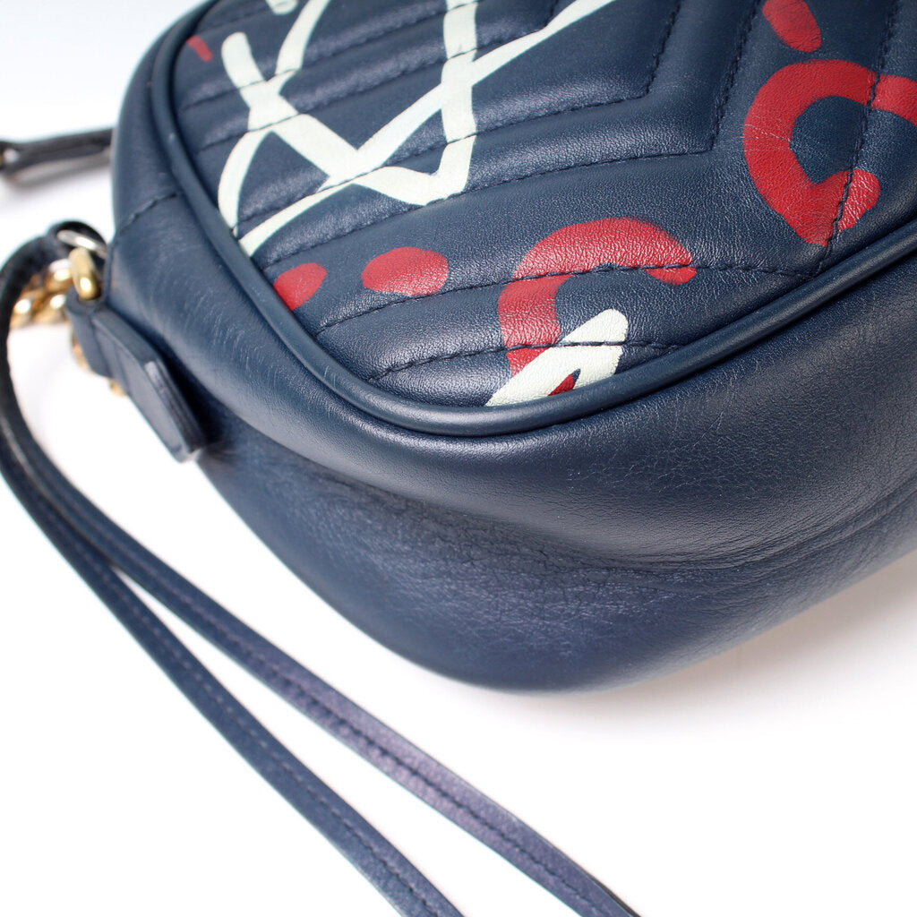 447632 Marmont Small Leather Camera