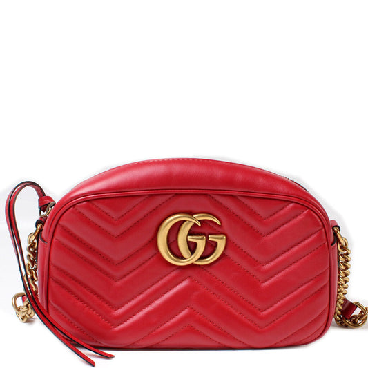447632 Marmont Small Leather Camera Bag