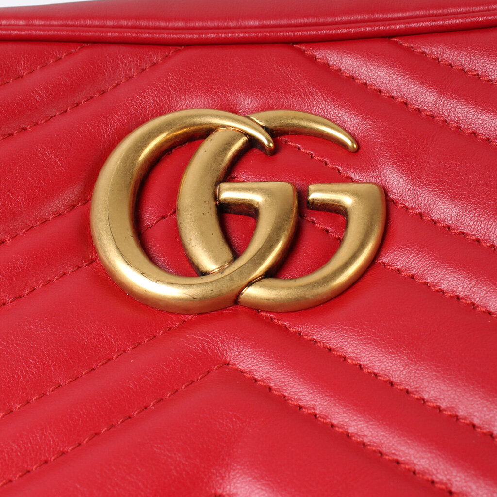 447632 Marmont Small Leather Camera Bag
