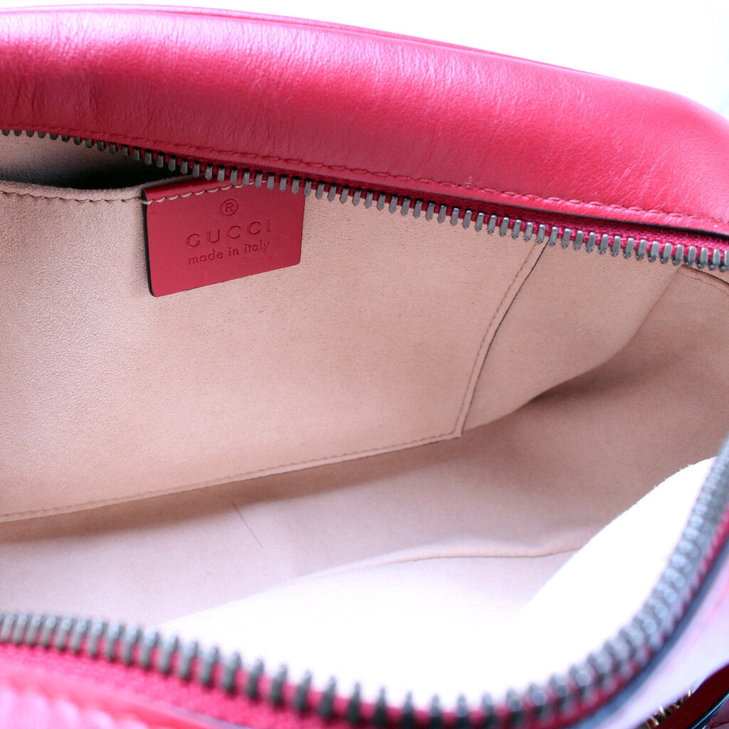 447632 Marmont Small Leather Camera Bag