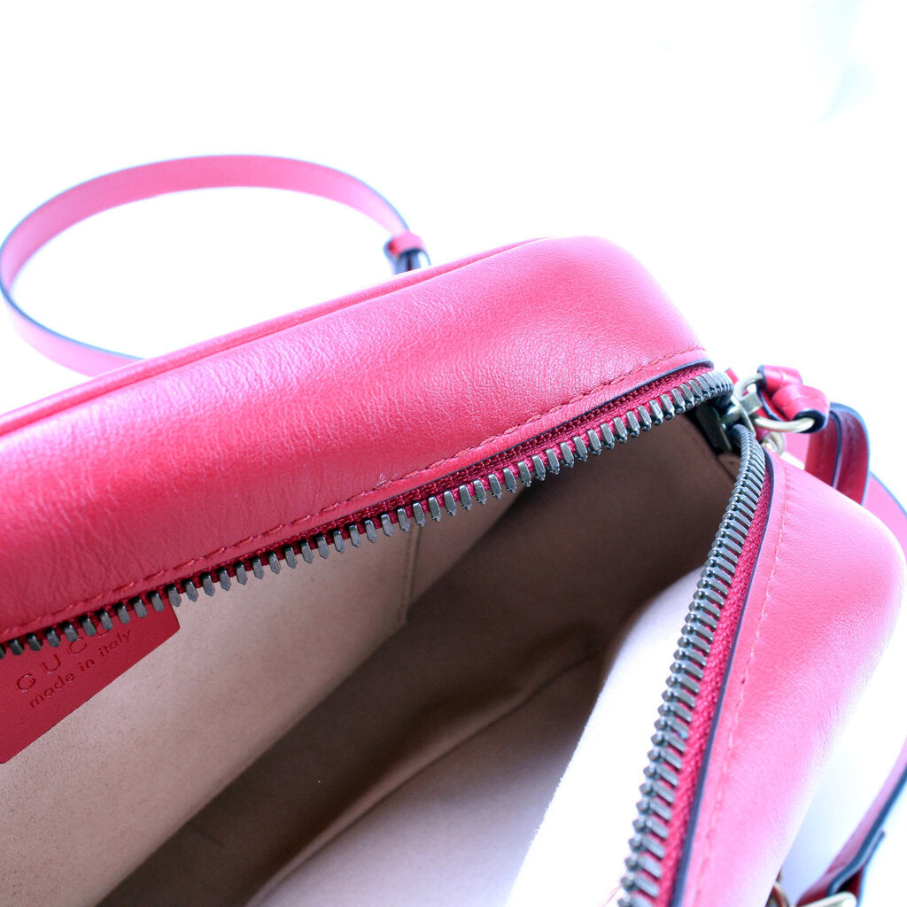 447632 Marmont Small Leather Camera Bag