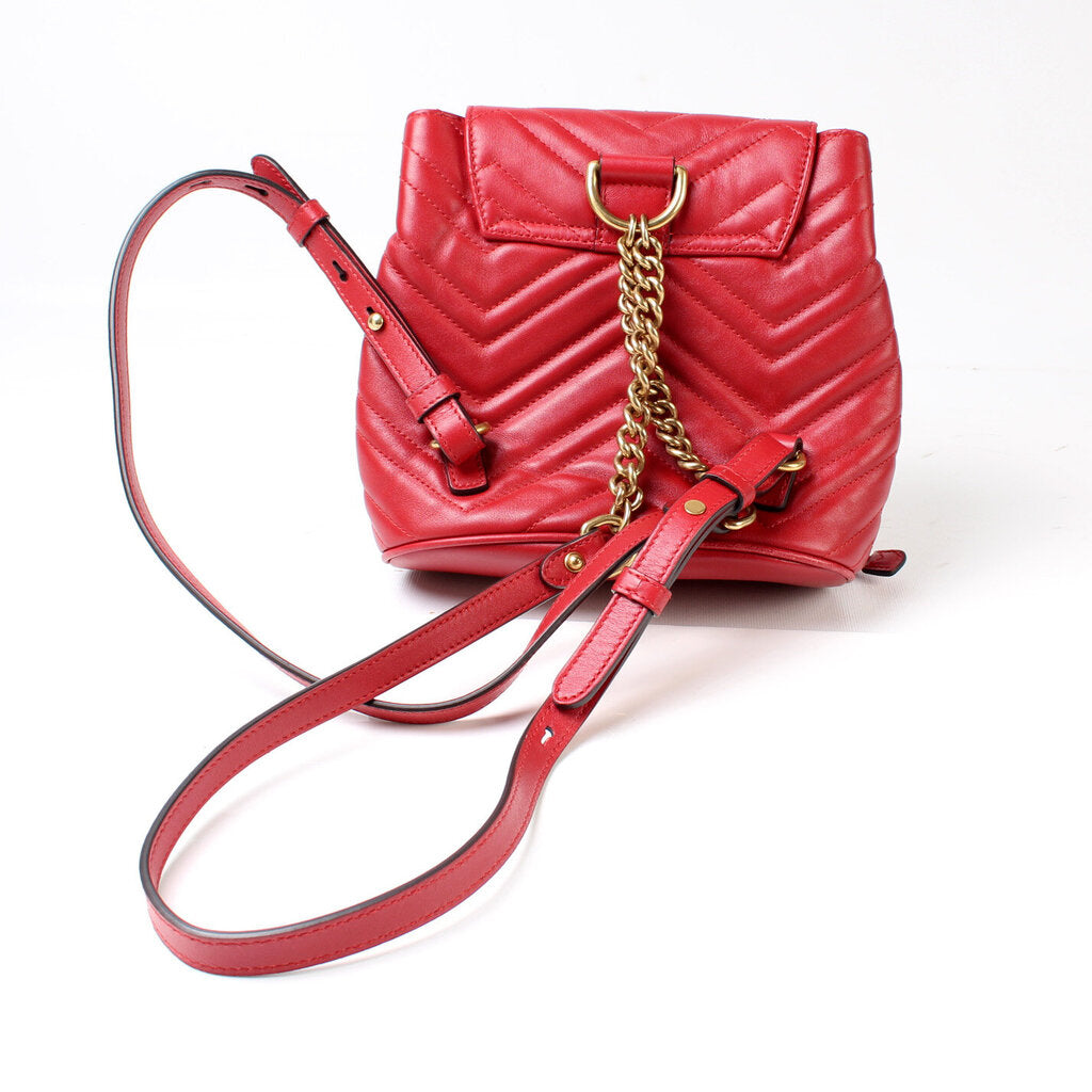 528129 Marmont Mini Leather Backpack