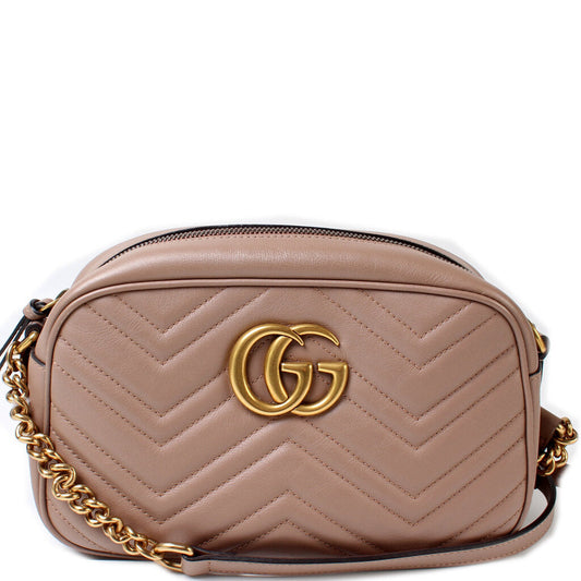 447632 Marmont Small Leather Camera Bag