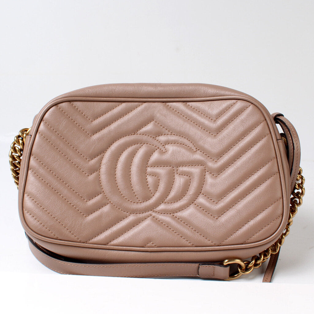 447632 Marmont Small Leather Camera Bag