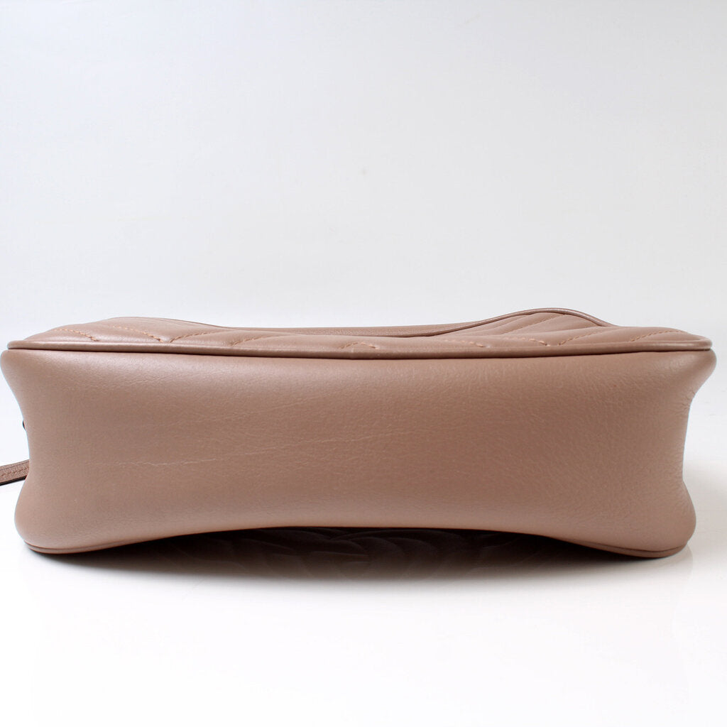 447632 Marmont Small Leather Camera Bag