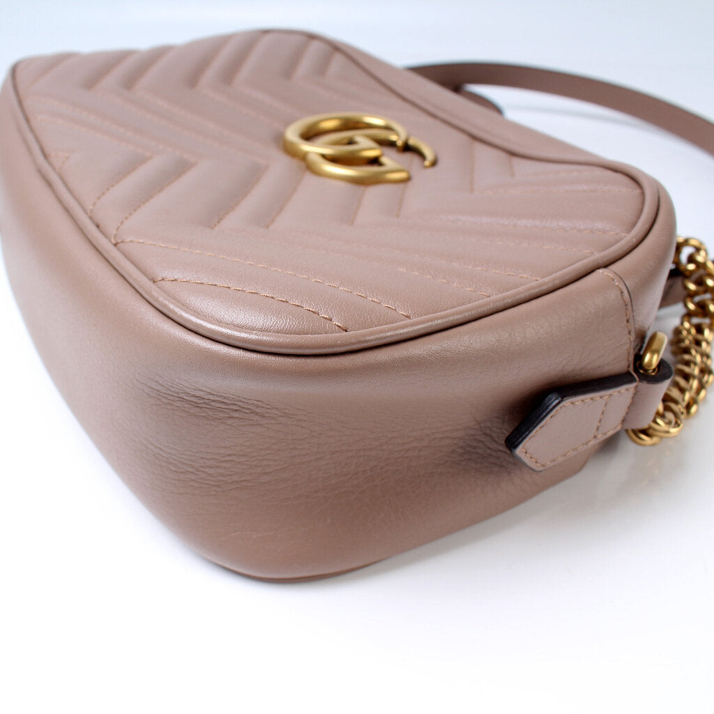 447632 Marmont Small Leather Camera Bag