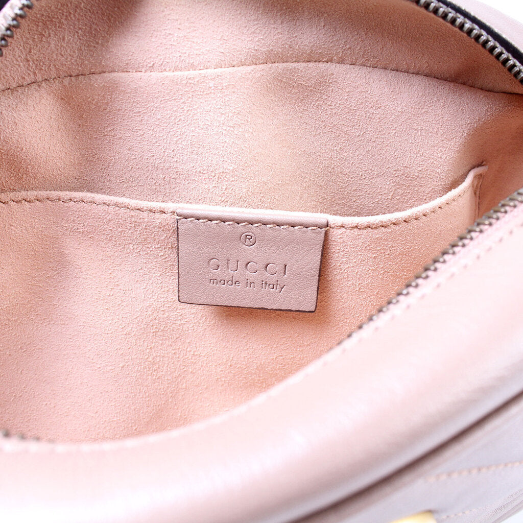 447632 Marmont Small Leather Camera Bag