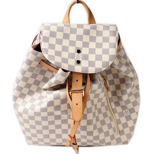 Sperone Backpack Damier Azur