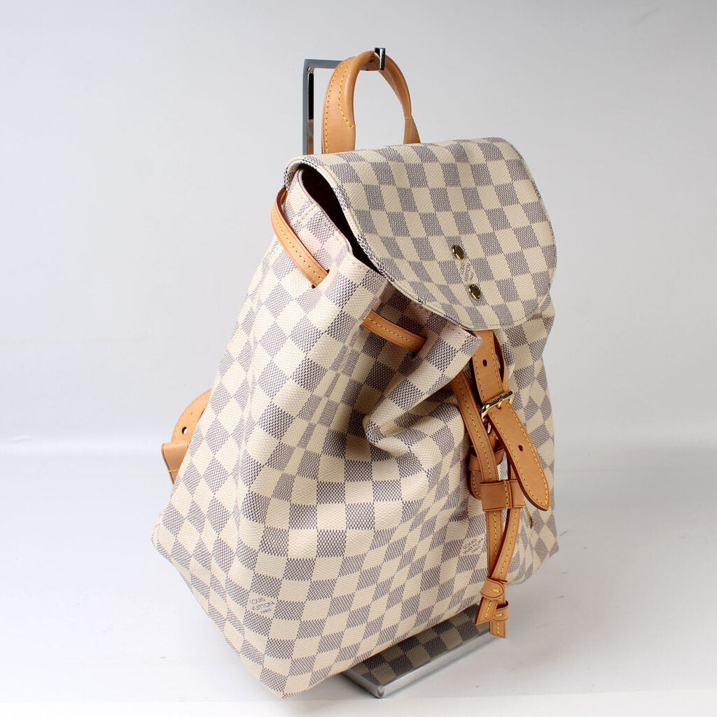 Sperone Backpack Damier Azur